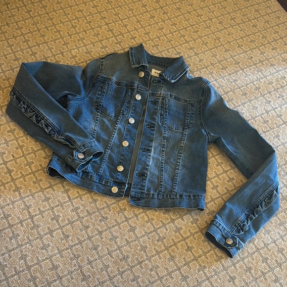 Stylish Blue Denim Kids Jacket NWOT - Picture 5 of 10